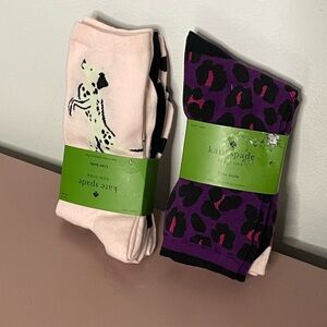 Kate Spade Women's Crew Socks bundle NWT
